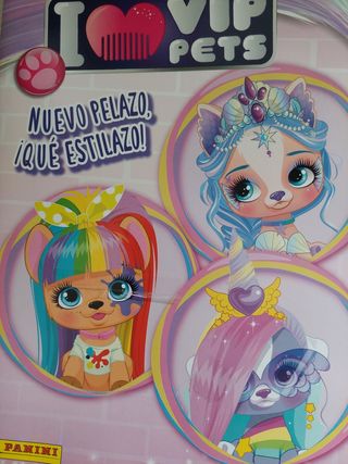 Pack >90 Cromos VIP Pets+ Album