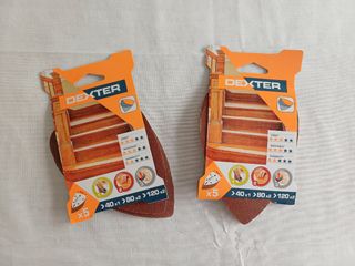 Lijas Dexter para lijadora