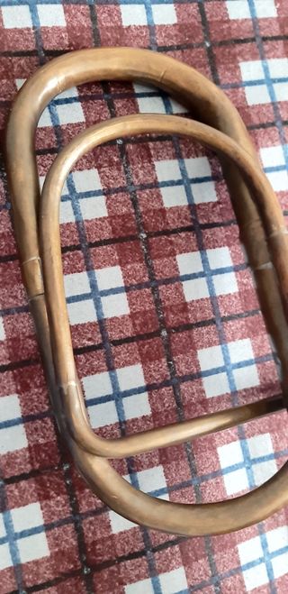 Trompeta de latón antigua