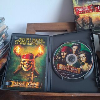 Lote 3 Películas Piratas del Caribe DVD