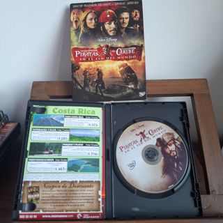 Lote 3 Películas Piratas del Caribe DVD