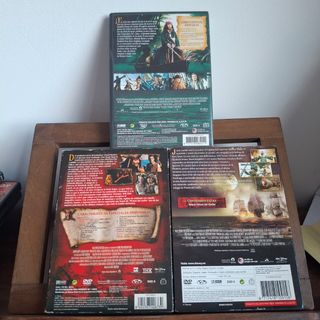 Lote 3 Películas Piratas del Caribe DVD