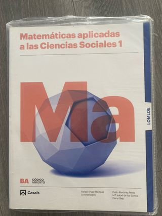 Matemáticas 1 BA CCSS LOMLOE