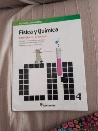 FISICA Y QUIMICA FORMULACION ORGANICA