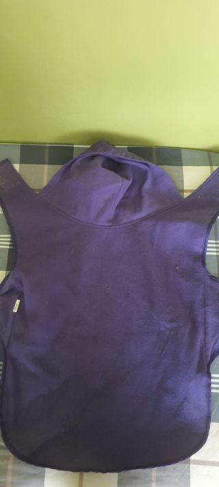 Impermeabile cane viola