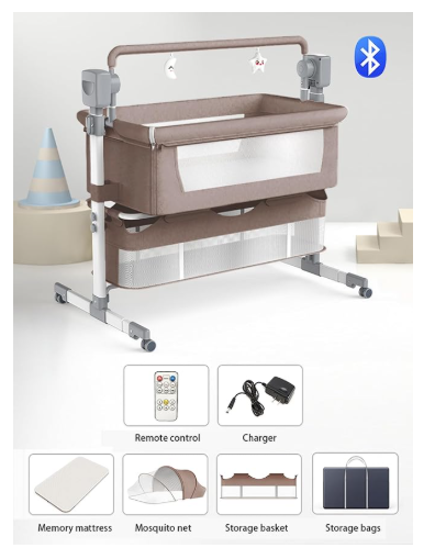 Minicuna Colecho Bebé 5 Posiciones