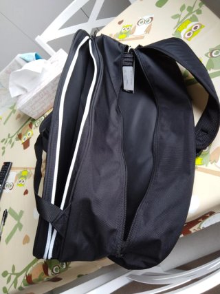 Paletero Adidas Negro Blanco