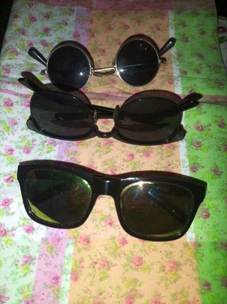 Gafas de sol negras