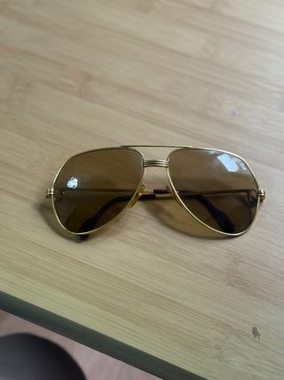 Gafas de Sol Cartier de oro