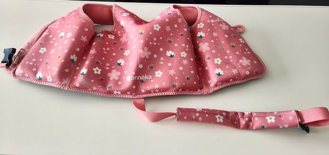 Chaleco Piscina Infantil Flores Rosas