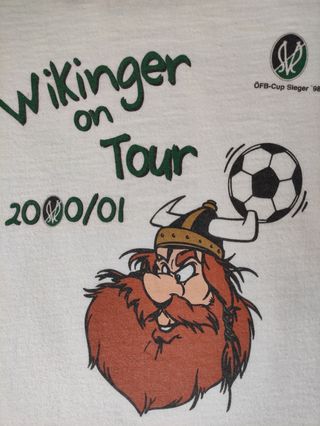 ÖFB Cup Austria Calcio T Shirt Vintage 00s