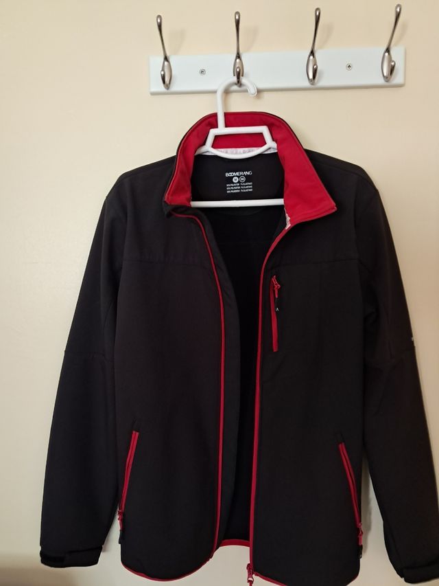 Chaqueta Deportiva Boomerang Hombre Talla M Negra