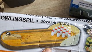 Juego de Bolos de Madera para Niños
