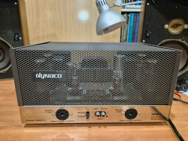 Etapa de potencia a válvulas Dynaco ST 70