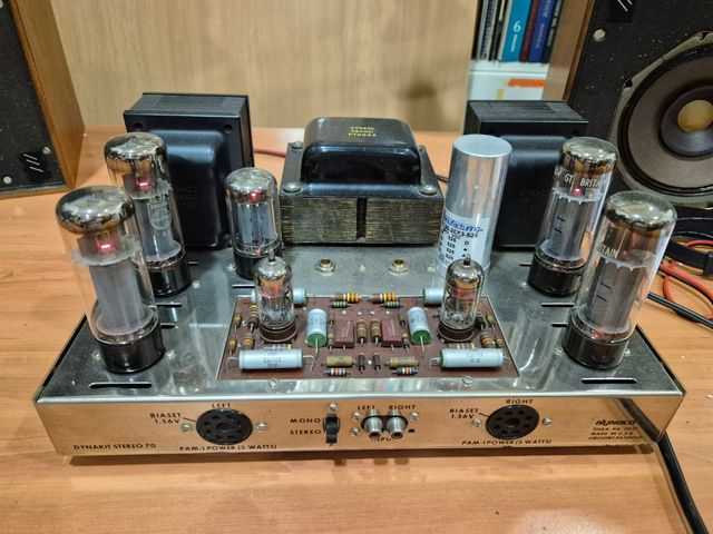 Etapa de potencia a válvulas Dynaco ST 70