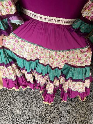 Traje de flamenca 