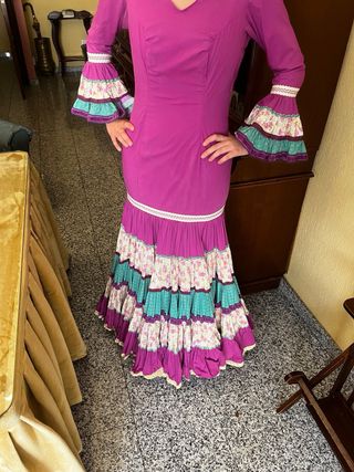 Traje de flamenca 