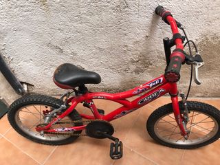 Bicicleta Orbea infantil roja