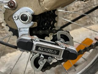 Bicicleta Plegable Urban Dorada