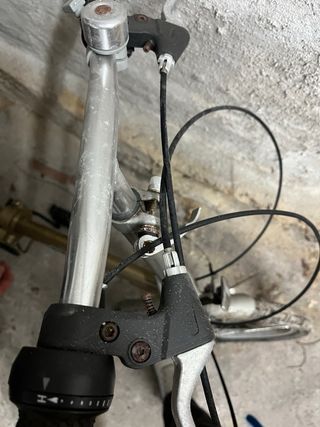 Bicicleta Plegable Urban Dorada