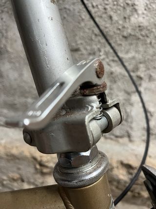 Bicicleta Plegable Urban Dorada