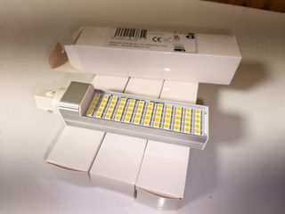 Lámpara LED G24 12W 1000lm Blanco Frío pack de 4.