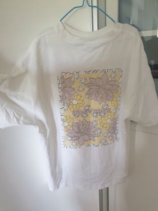 Camiseta Converse Oversize XXL Floral
