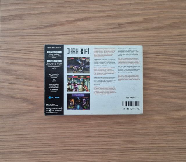 Dark Rift para Nintendo 64