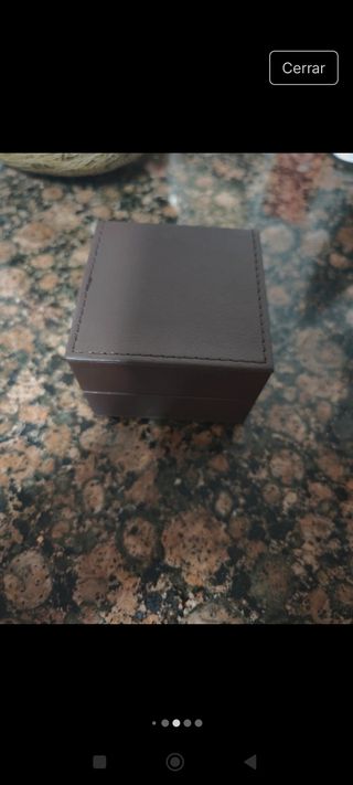 Reloj Geneva Hombre Negro y Dorado sin estrenar