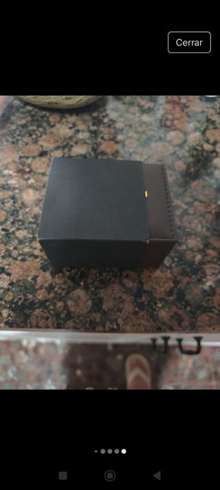 Reloj Geneva Hombre Negro y Dorado sin estrenar