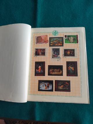 Sellos Postales URSS Arte