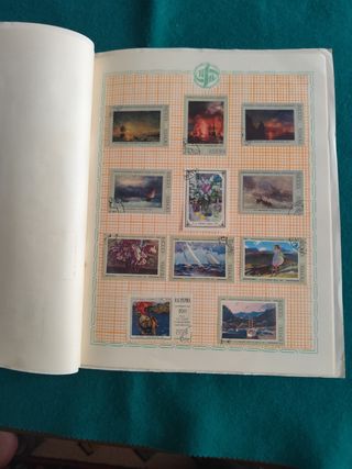 Sellos Postales URSS Arte