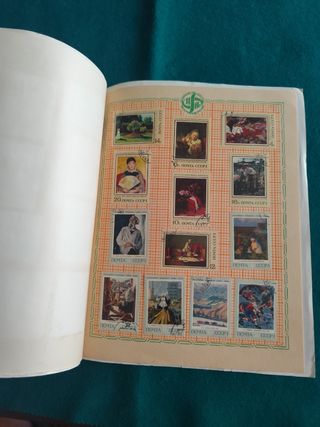 Sellos Postales URSS Arte