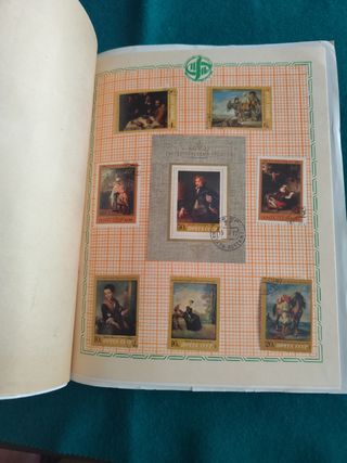 Sellos Postales URSS Arte