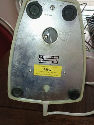 Ventilador AEG Vintage