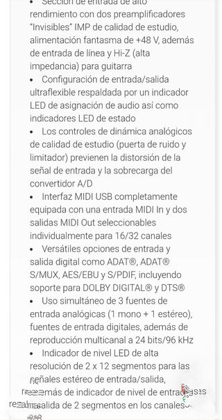 Mesa de Mezclas Behringer BCA2000 Negra