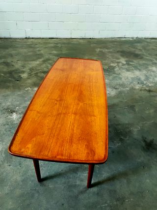 Mesa Baja Teca Dinamarca Mid Century