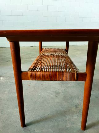 Mesa Baja Teca Dinamarca Mid Century