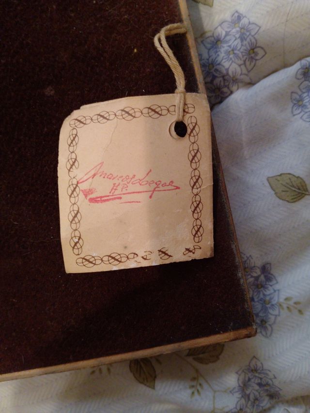 Cuadro Marco Madera Sello Cataluña 1979