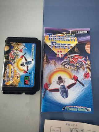 Thunder Force IV Sega Mega Drive MegaDrive MD Jap