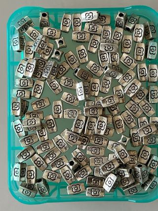 Charm Perline in Metallo - Accessori per Creazioni
