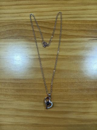 Collar Corazón con Proyección Te Amo