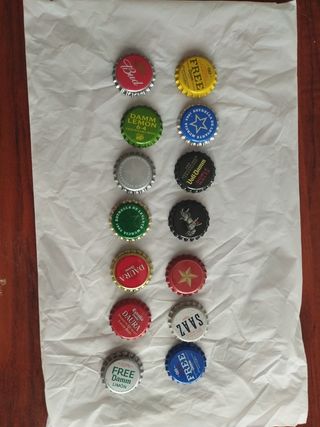 Chapas de Cerveza Variadas