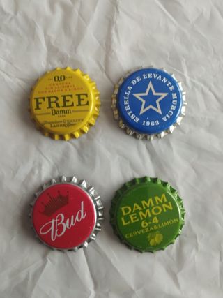 Chapas de Cerveza Variadas