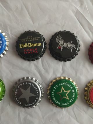 Chapas de Cerveza Variadas