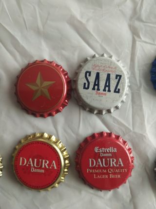 Chapas de Cerveza Variadas