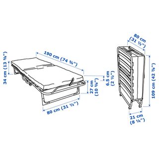 Llits plegables Ikea Sandvika