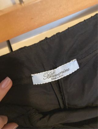 Conjunto camisa pantalón Blumarine Negro