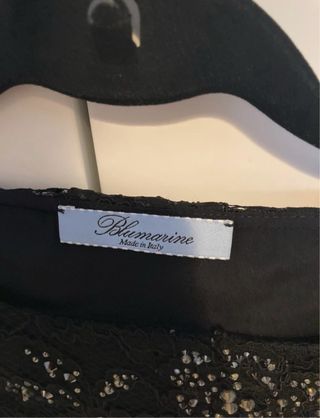 Conjunto camisa pantalón Blumarine Negro