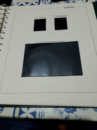 Hojas Edifil 2001 y 2002